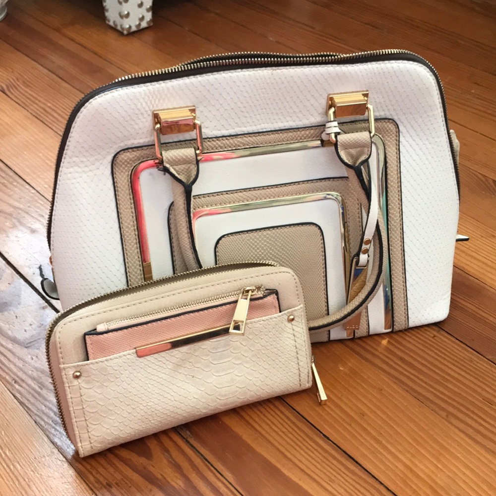 Matching purse and wallet